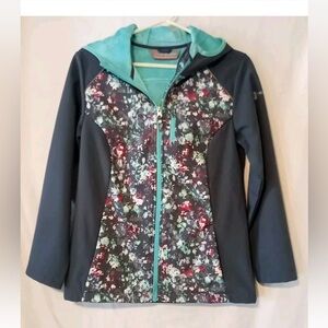 Free Country Youth Girl’s Sz XXL 14/16  Fleece Lined Long Sleeve Spring Jacket.